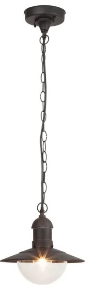 Rabalux 8717 - Lampada a sospensione da esterno OSLO 1xE27/60W nera IP44