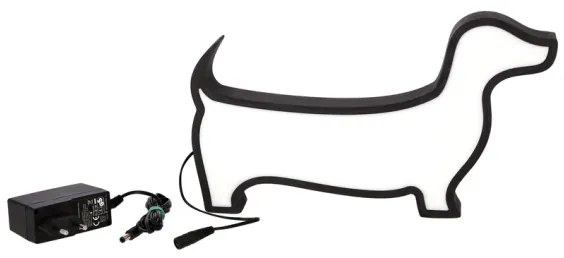 Lampada da scrivania per bambini DOG LED/12W/230V nera