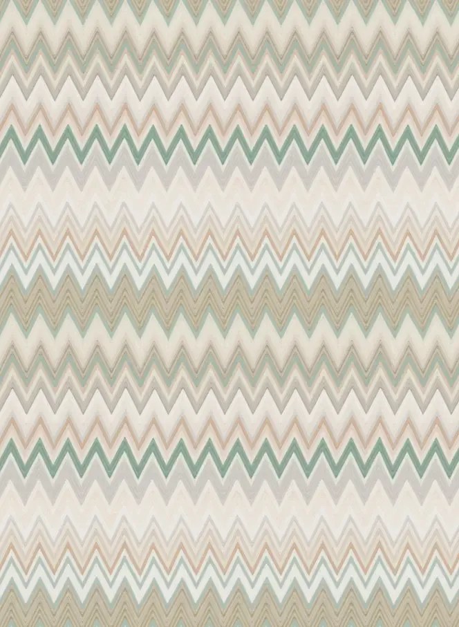 Missoni Home Tapete Zig Zag Multicolore - 10065