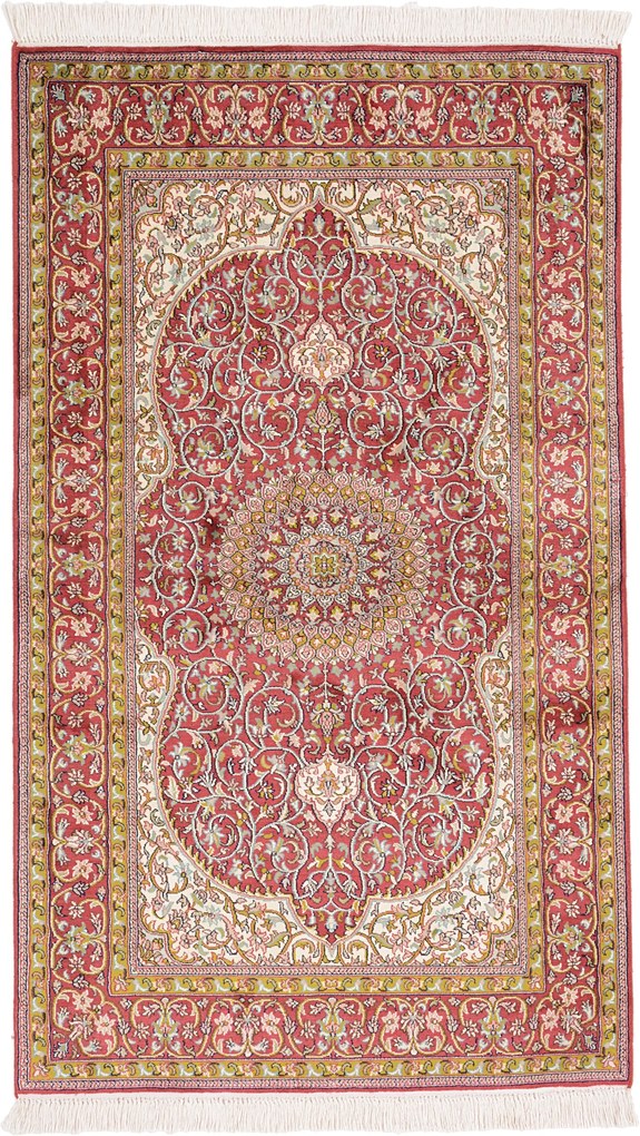 Cashmere Silk Tappeto 160x90 (Indian) Annodato A Mano