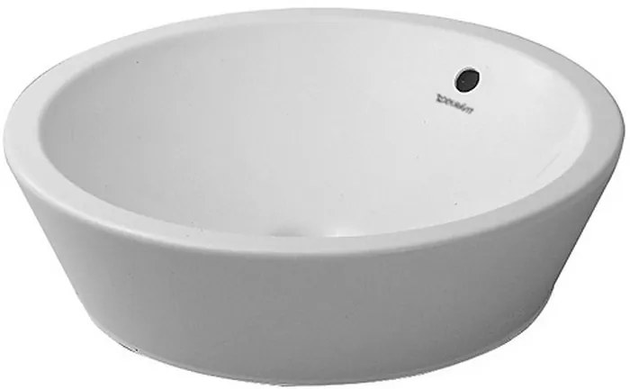 Duravit Starck 1 lavabo 53x53 cm rotonda da appoggio bianco 0447530000