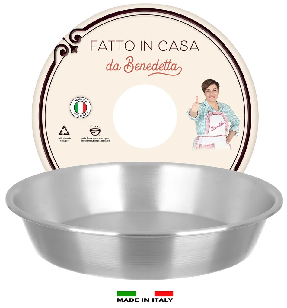 Stampo torta Caprese 24 cm Fatto in casa da Benedetta alluminio