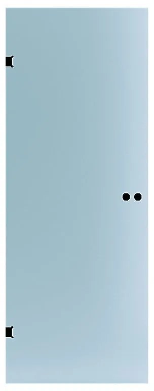 Anta in cristallo a battente BoraL 80X H 210 cm, grigio