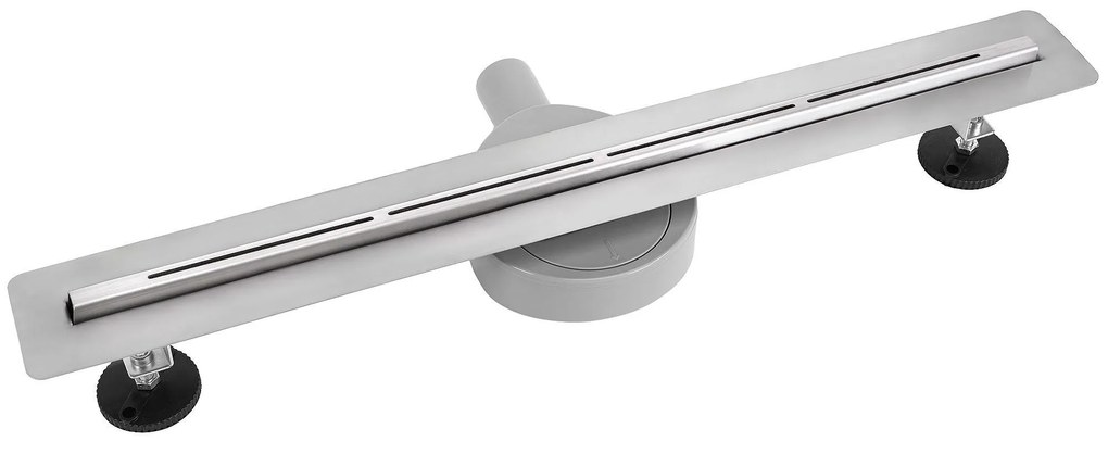 Canalina di scarico Rea FILO Nickel Brush 60