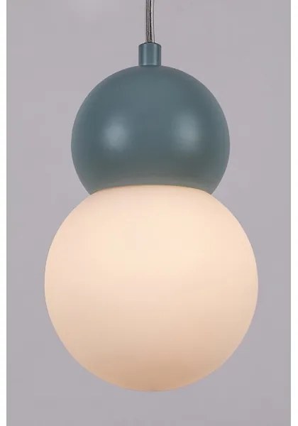 Rabalux 72279 - Lampadario a sospensione con filo GELLIA 1xG9/38W/230V blu