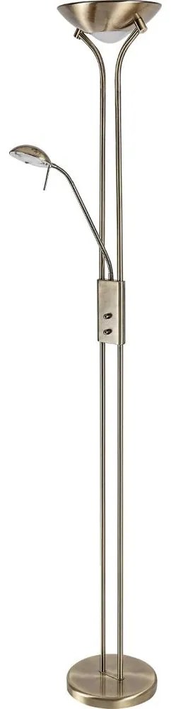 Brilagi - Lampada da terra dimmerabile SCARLETT 1xR7s/230W/230V + 1xG9/40W, finitura bronzata