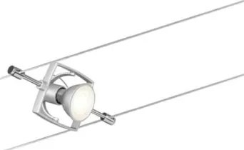 Paulmann 94133 - KIT 5xGU5,3/10W Sistema a cavo completo MAC 230V cromato