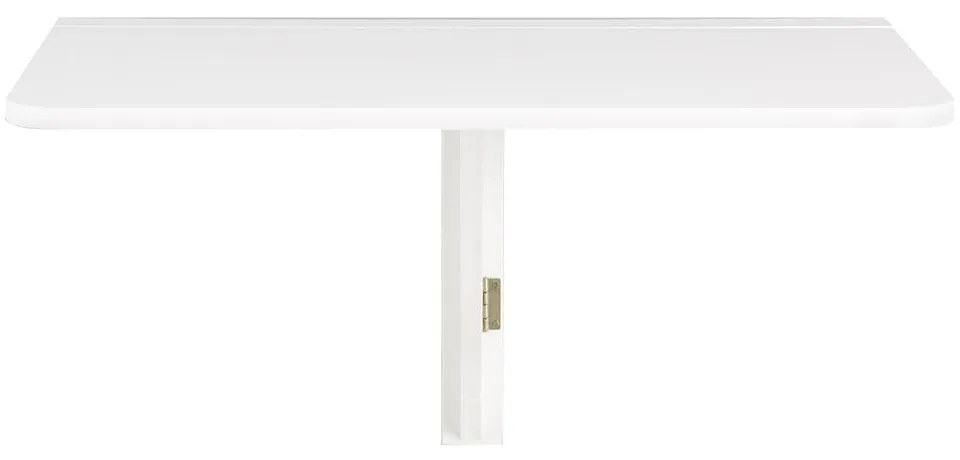 Tavolo da parete pieghevole bianco , 56 x 80 cm Trento - Støraa
