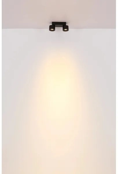 Globo 56961-2B - Faretto LED RAE 2xLED/6W/230V nero