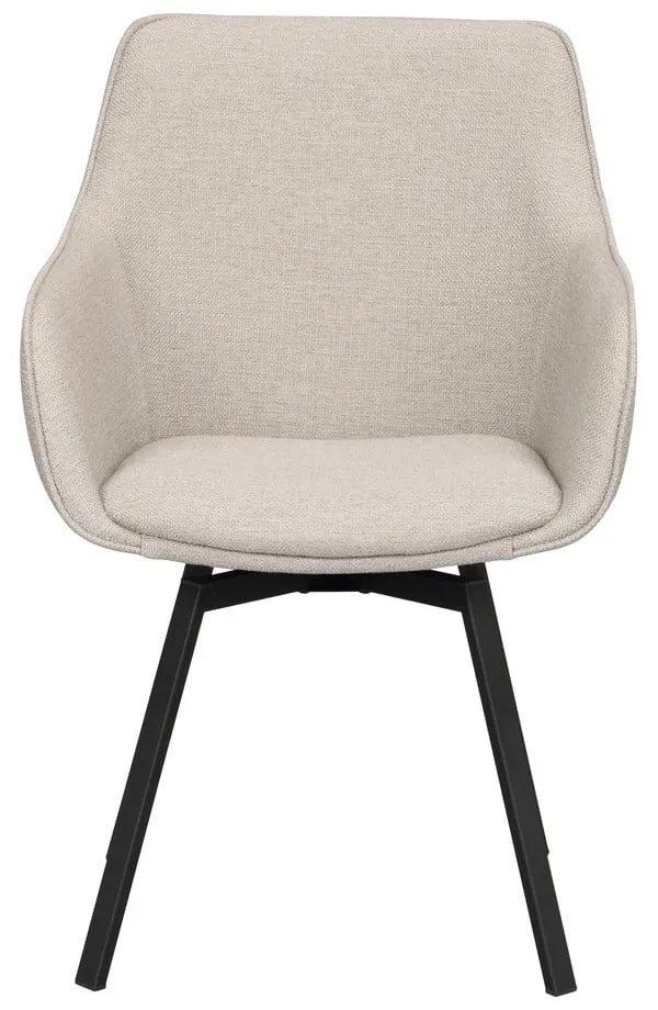 Set di sedie da pranzo beige in imbottito 2 pz Alison – Rowico