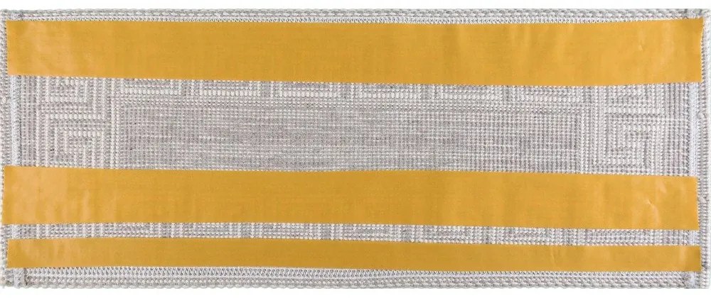 Passatoia per scale in cotone panna set da 16 pz 25x65 cm Versace Bej - Vitaus