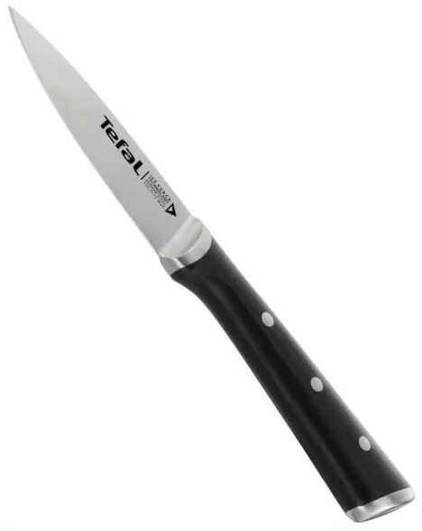 Tefal - Coltello inox ICE FORCE 9 cm cromo/nero