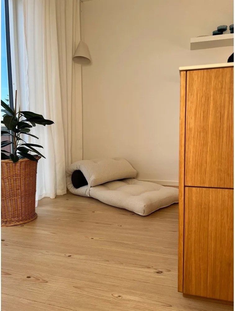 Materasso futon verde-grigio 70x200 cm Wrap Olive Green/Dark Grey - Karup Design