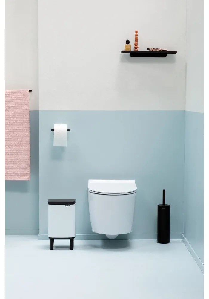 Cestino per la spazzatura bianco in acciaio 4 l Bo Hi – Brabantia