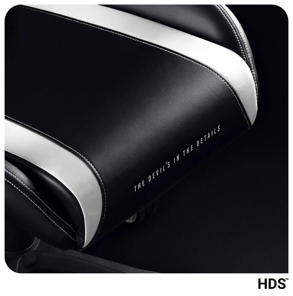 Sedia da bambino Diablo X-Horn 2.0 Kids Size: Nero-Bianco