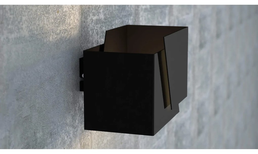Applique FROST da parete Bianco Nero  Wenge