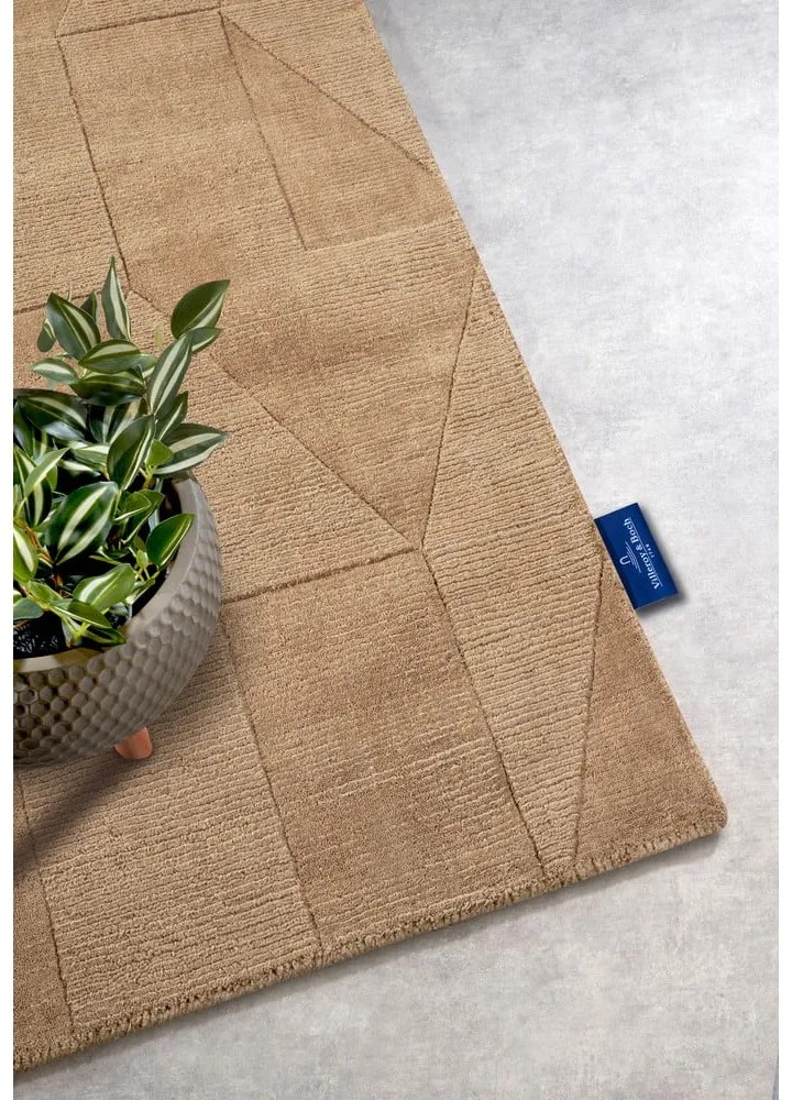 Passatoia beige in lana tessuta a mano 80x250 cm Ursule - Villeroy&amp;Boch