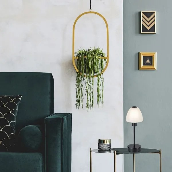 Rabalux 2296 - Lampada da tavolo dimmerabile LYDIA 1xE14/40W/230V nero