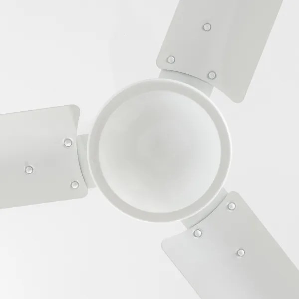 ZEVENTI - Ventilatore a soffitto TOFINO bianco