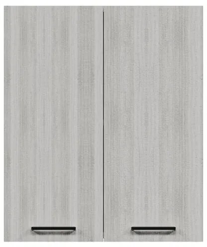 Pensile bagno bianco eucalipto COLAVENE, 2 ante P 24 x L 60 x H 70 cm