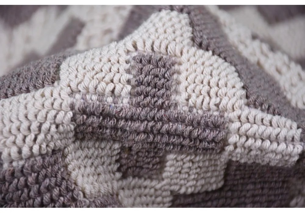 Tappeto in cotone beige, 100 x 150 cm Art - Vitaus