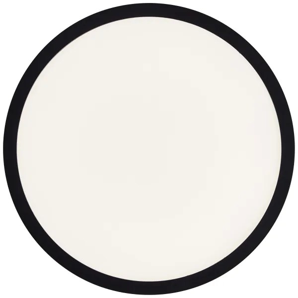 Brilliant - Lampada da soffitto a LED MILTON LED/18W/230V Ø 29,3 cm nera