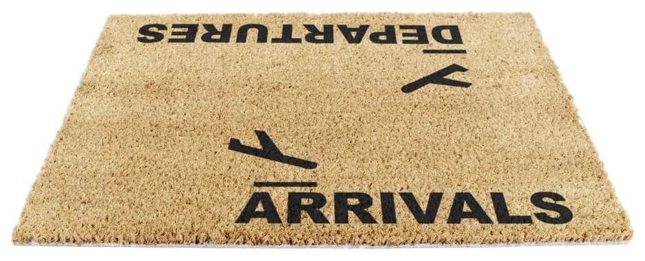 Zerbino in cocco 40x60 cm Arrivals and Departures - Artsy Doormats