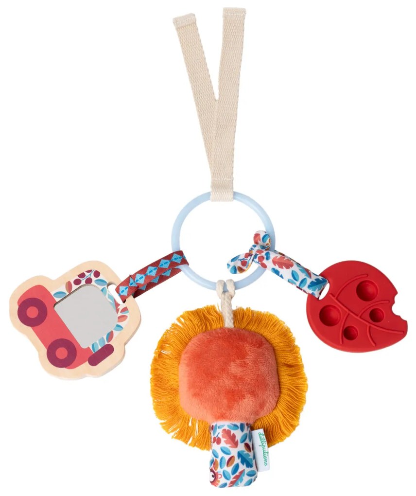 Lilliputiens - Anello Safari con attività e specchio - Jack il leone