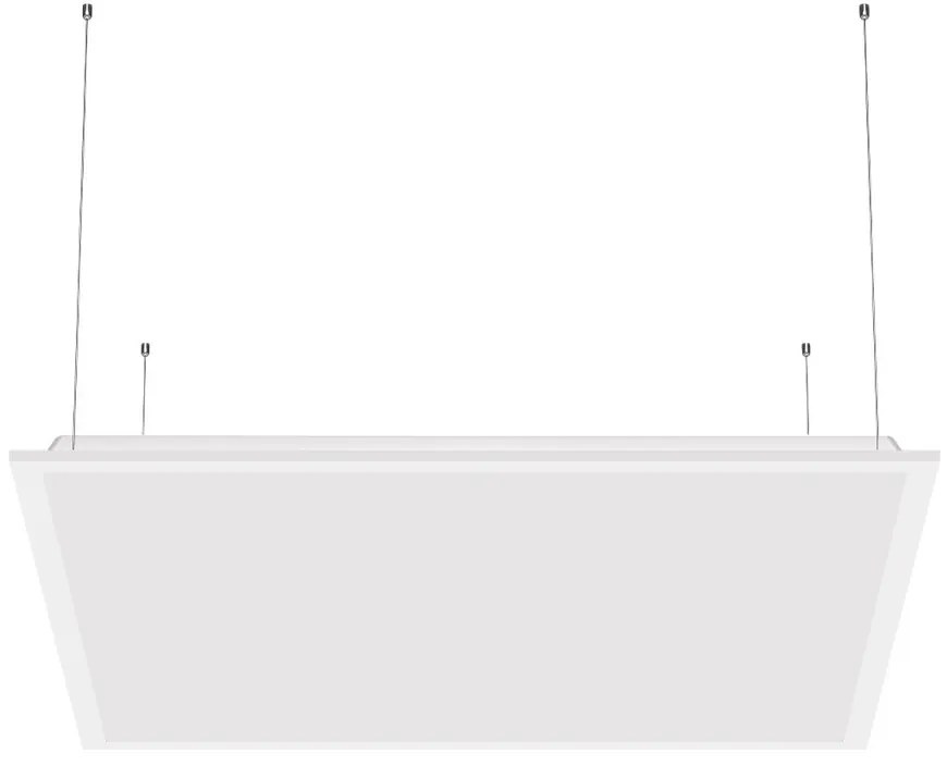 Pannello LED a Sospensione 60x60 40W IP40 110lm/W No Flickering Colore Bianco Caldo 2.700K