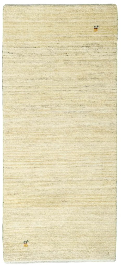 Gabbeh Tappeto 160 x 70 Beige (Iran) Annodato A Mano