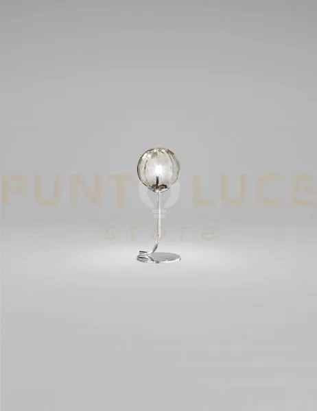 Puppet lampada da tavolo p fume' trasparente cromo lucido 1 luce at...