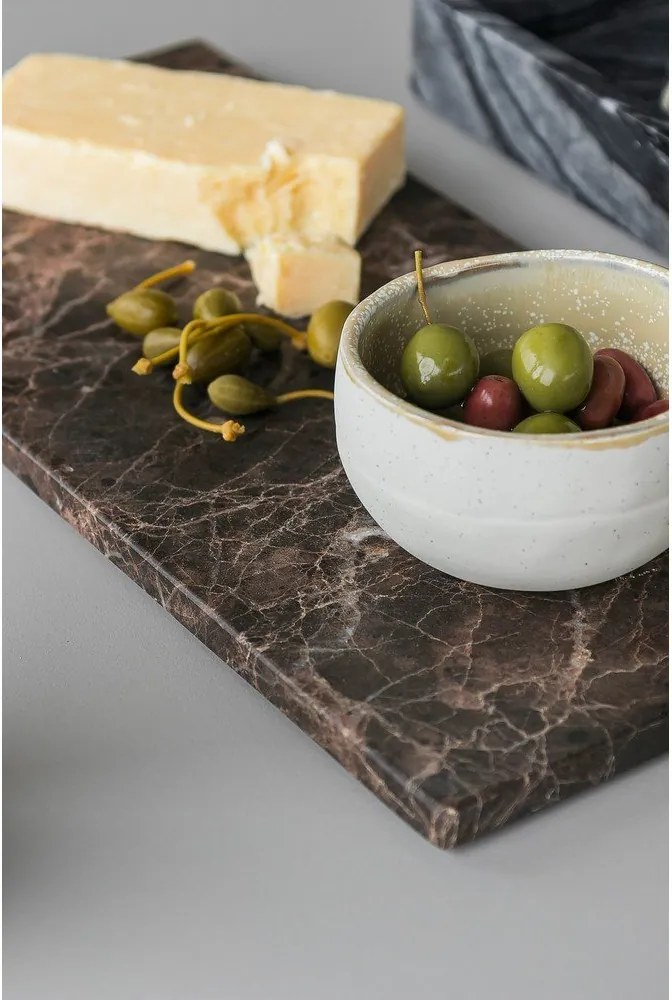 Tagliere in marmo da servizio 38 x 18 cm Marble – Mette Ditmer Denmark