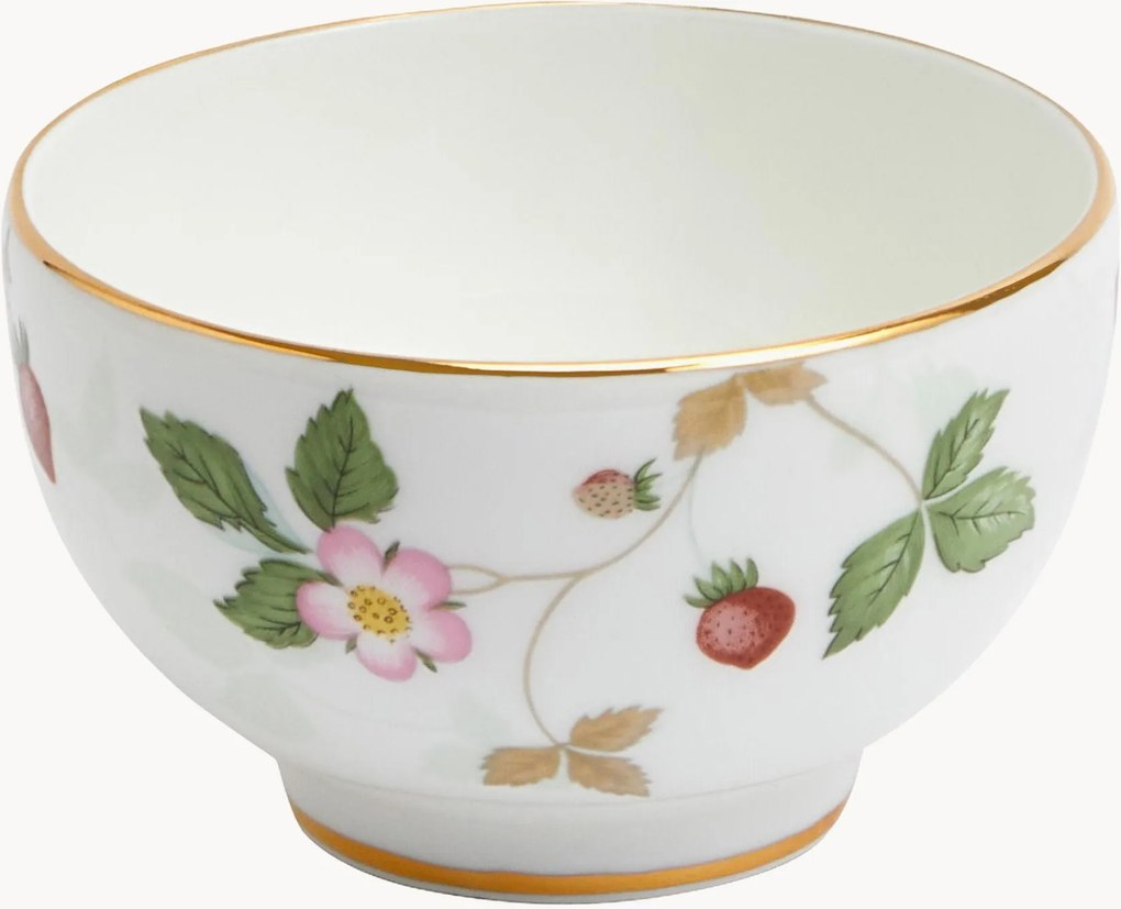 Tazza da tè in Fine Bone China Wild Strawberry