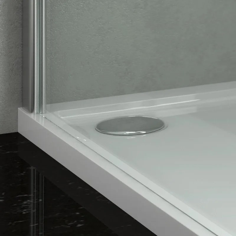 Piatto doccia 140x70 poliacril colore bianco - KAMALU