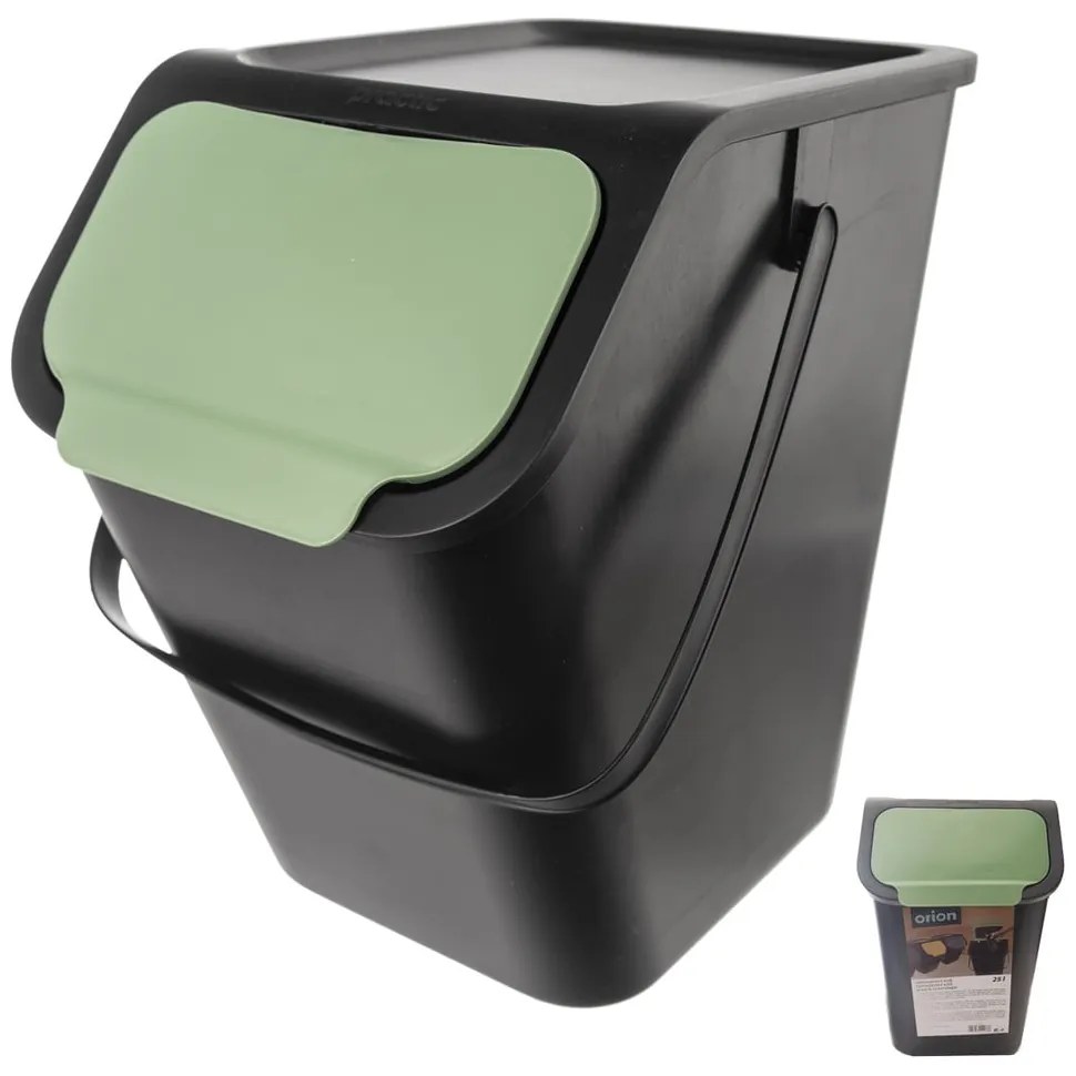 Bidone in plastica per rifiuti differenziati 25 l Bin - Orion