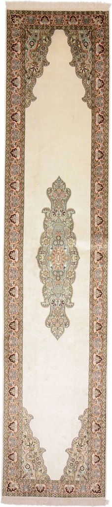 Cashmere Silk Tappeto 70x330 (Indian) Annodato A Mano