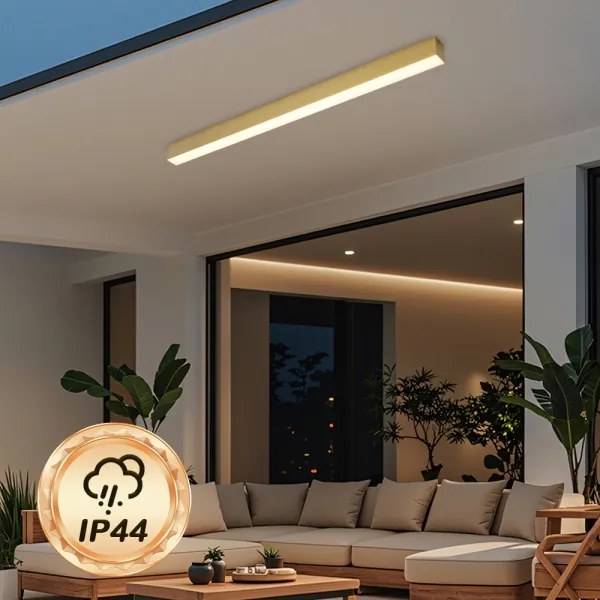 Brilagi - Plafoniera LED da bagno SLEEKLINE LED/40W/230V dorata IP44