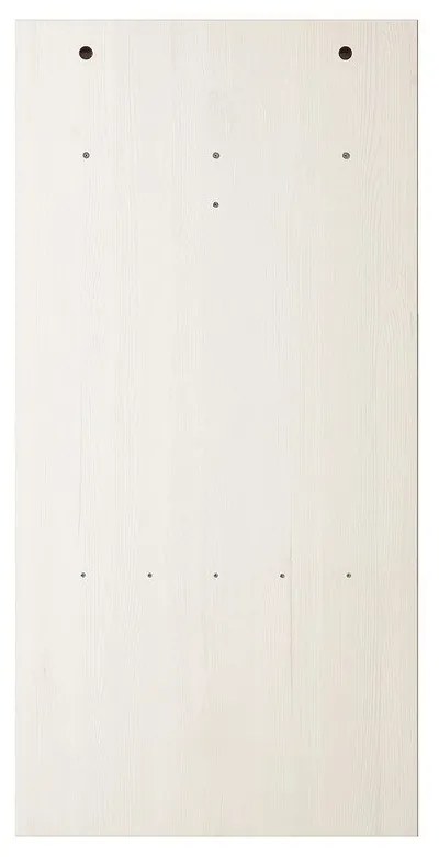 Set di mobili da ingresso bianco in pino massiccio 60x120x25 cm Anita – Støraa