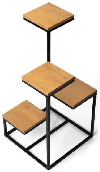 Portafiori KASKADA 79x40 nero/marrone