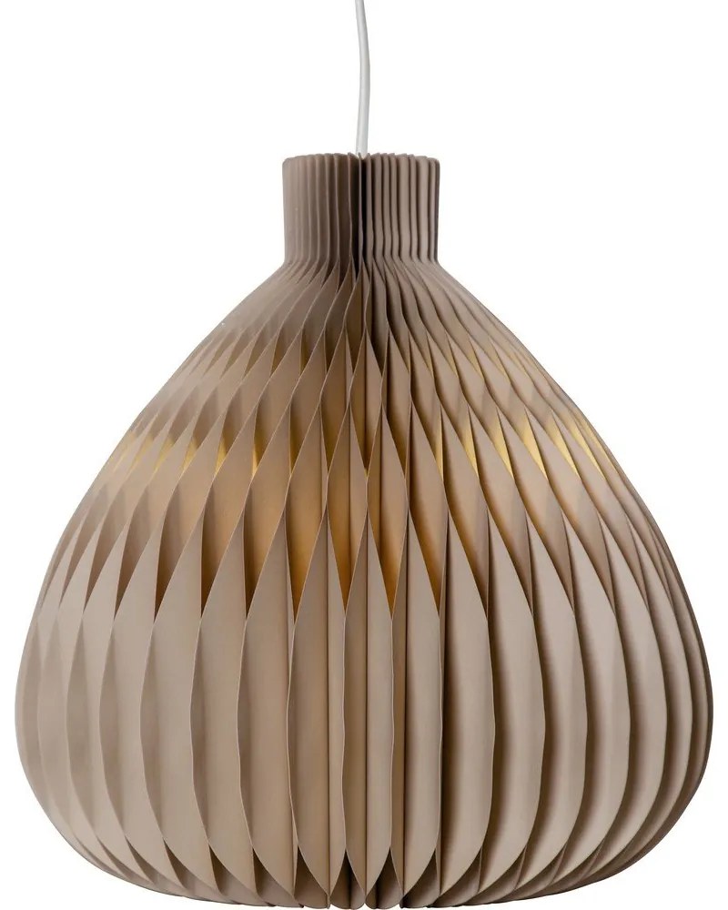 Paralume marrone chiaro ø 38 cm Honeycomb - Star Trading