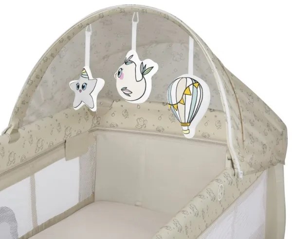 Lionelo - Culla da viaggio SVEN PLUS beige