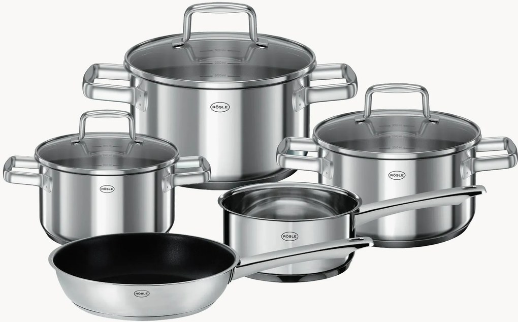 Batteria di pentole RÖSLE, set da 5