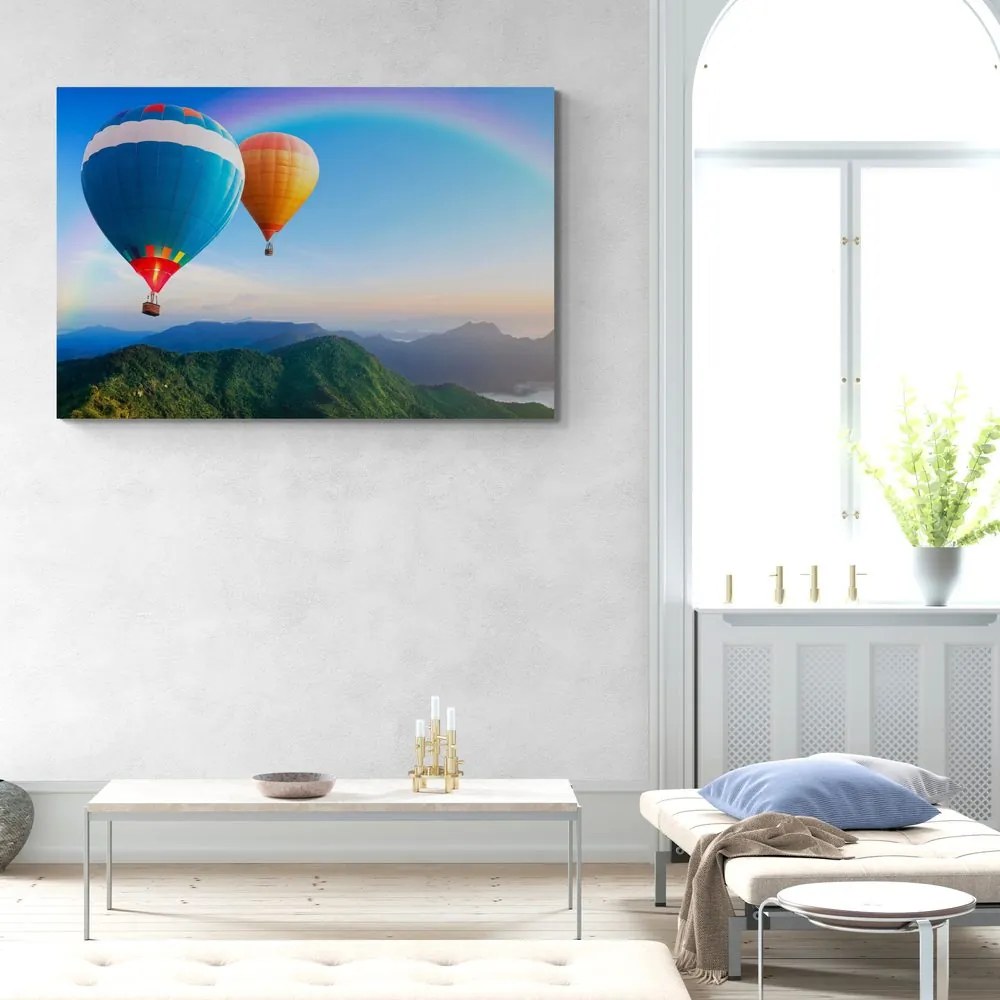 Quadro su tela – Mongolfiere avventurose