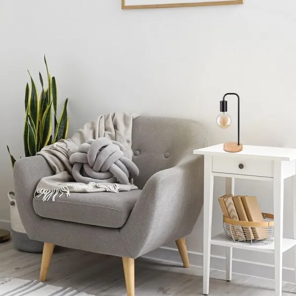 Rabalux 2090 - Lampada da tavolo BRUNO 1xE27/40W/230V