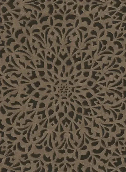 Cole & Son Carta da parati Medina - Pewter/ Charcoal