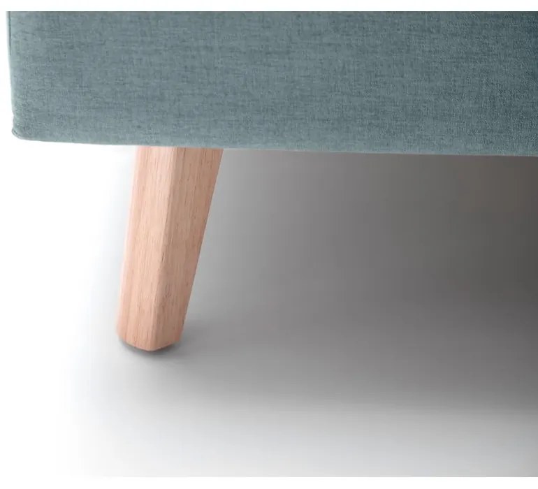 Letto matrimoniale imbottito blu/grigio rete non inclusa 160x200 cm Frieda – Meise Möbel