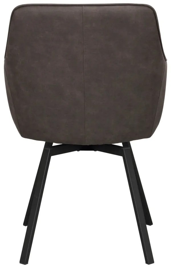 Set di sedie da pranzo grigia in imbottito 2 pz Alison – Rowico