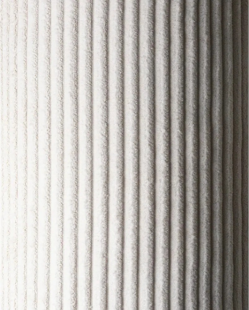 Cuscino per divano da bambini color crema con rivestimento in velluto a coste Block – Wigiwama