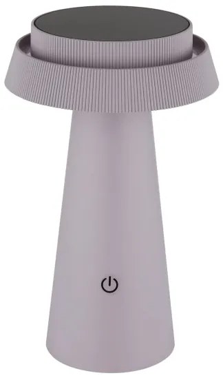 Globo 36624P - Lampada solare touch LED Dimmerabile LED/4W/3,7W IP54 rosa