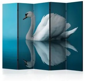 Paravento  swan  reflection II [Room Dividers]